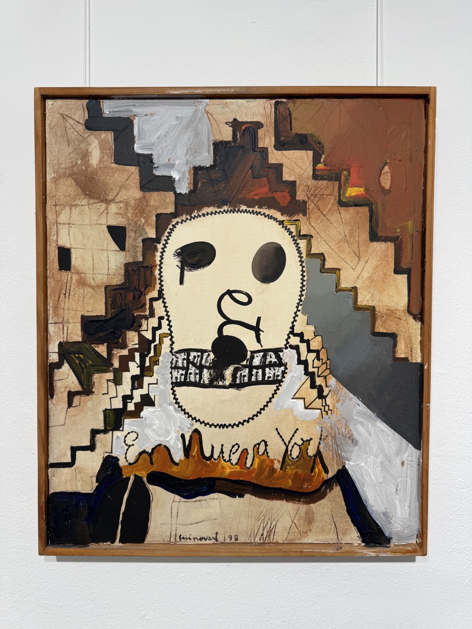 Josep Guinovart _ Poeta en Nueva York (1998) _ Silvia Sennacheribbo (Barcelona)