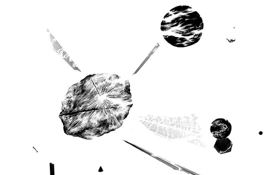 Abdelkader Benchamma presenta \'Rayon Fossile\' a la ADN Galeria