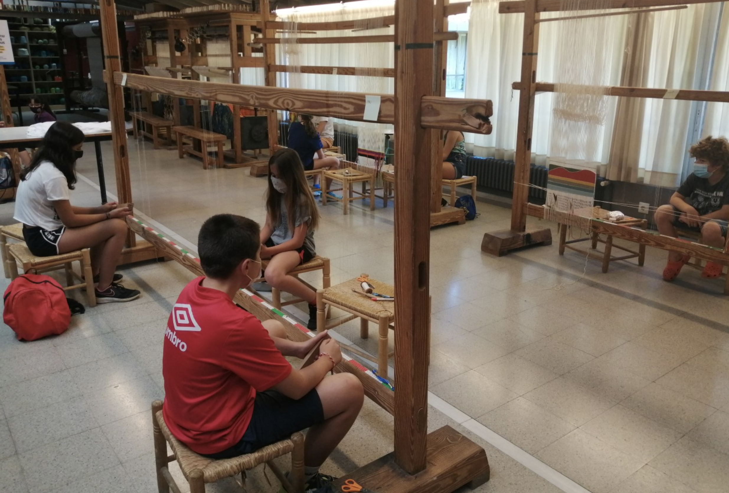 Comença la Matinal d’Art a La Mercè amb una setantena d’alumnes