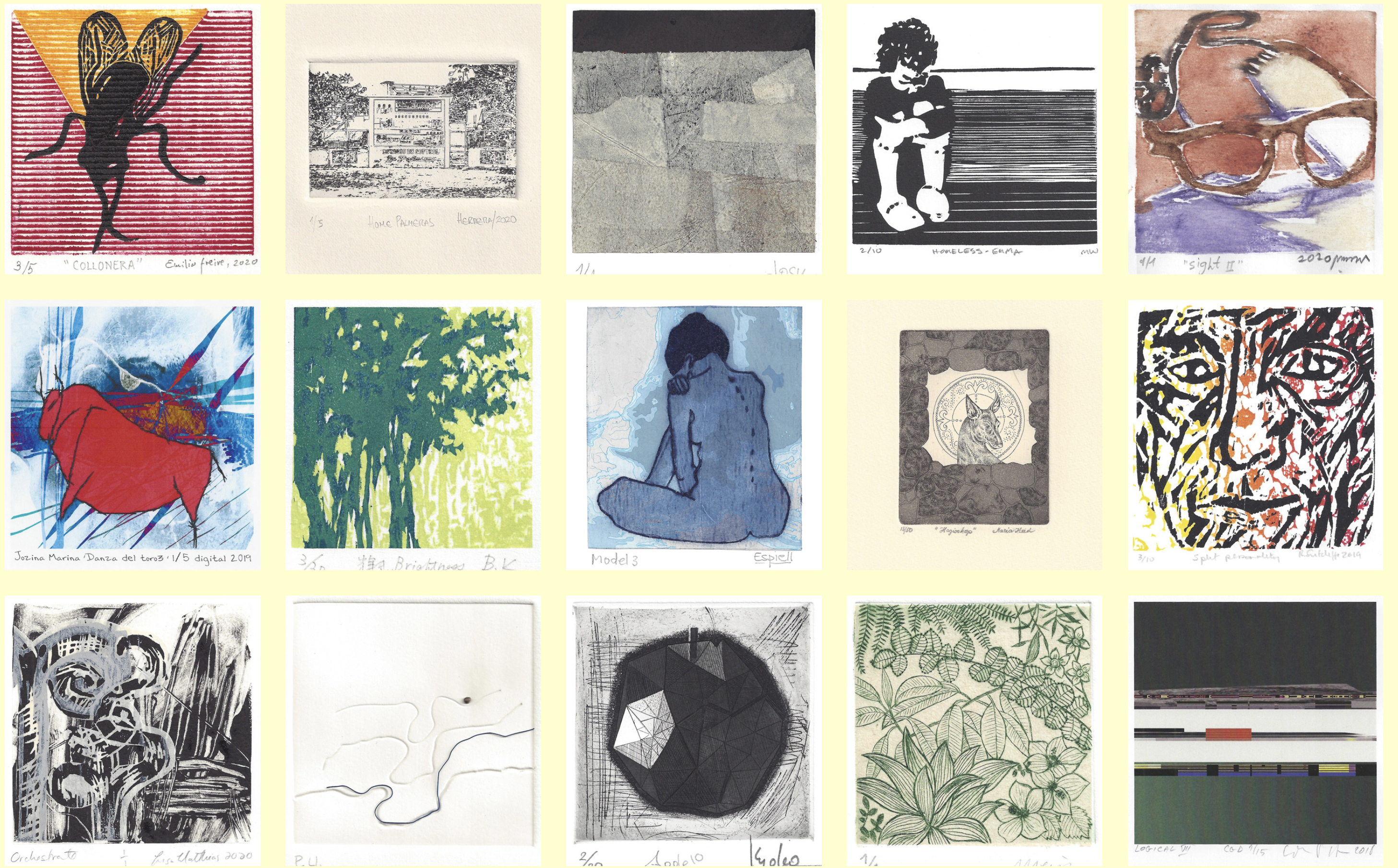 Arrenca el 40è Mini Print Internacional de Cadaqués 2020