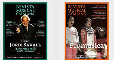 L’etapa moderna de la «Revista Musical Catalana», del 1984 fins al 2017, ja està disponible en línia