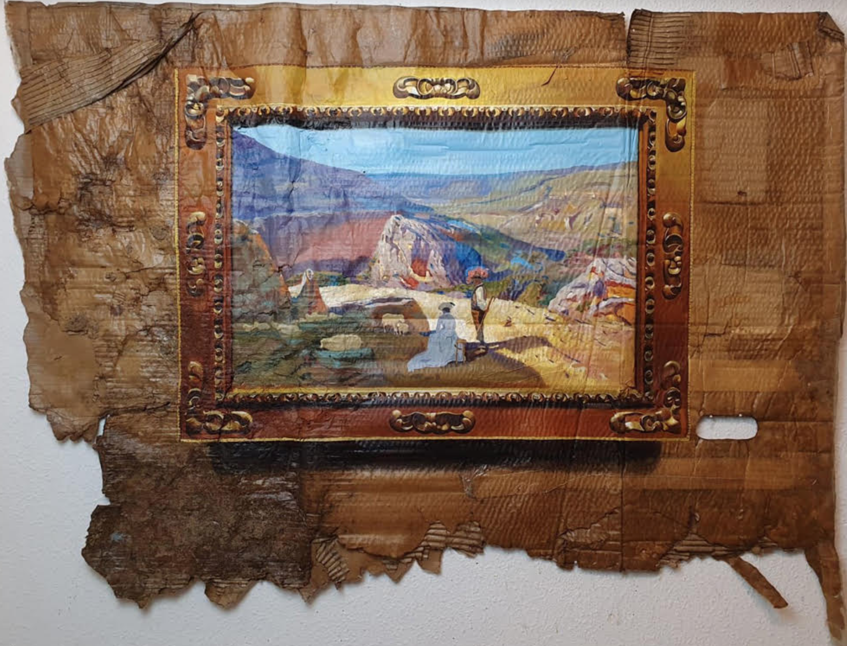 Julio Anaya i els seus mestres, a Plastic Murs