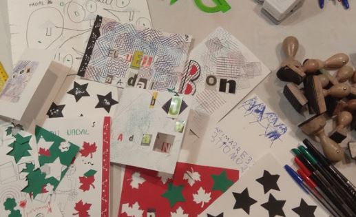 On s\'amaga l\'art?: taller familiar a La Panera