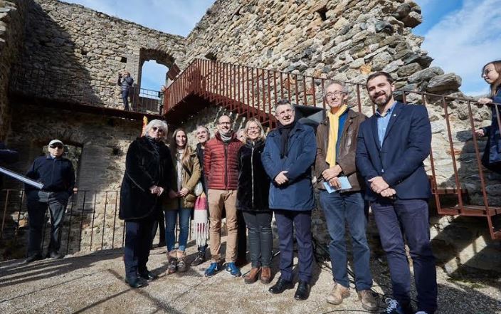 Ribes de Freser inaugura el Castell de Sant Pere després de 15 anys de rehabilitacions