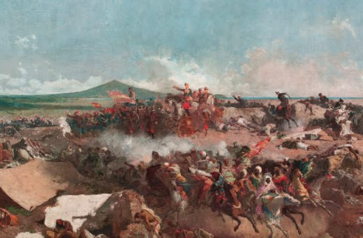 Javier Montesol dibuixarà una versió a escala real de ‘La batalla de Tetuán’, de Marià Fortuny