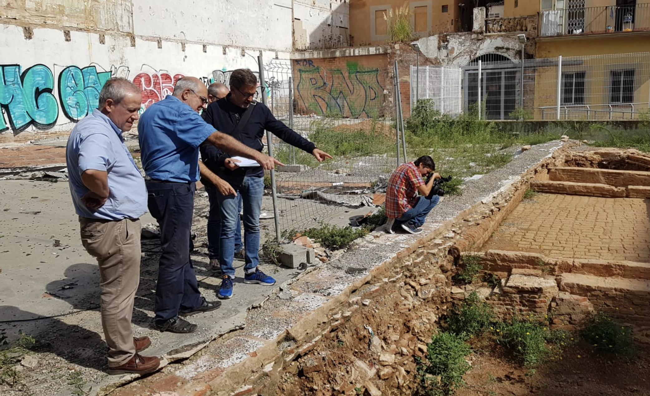 Les excavacions a l’antiga fàbrica Tarrés donen noves pistes de la Barcelona vuitcentista