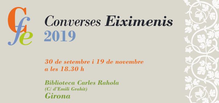 Converses Eiximenis sobre la recerca a la Biblioteca Carles Rahola