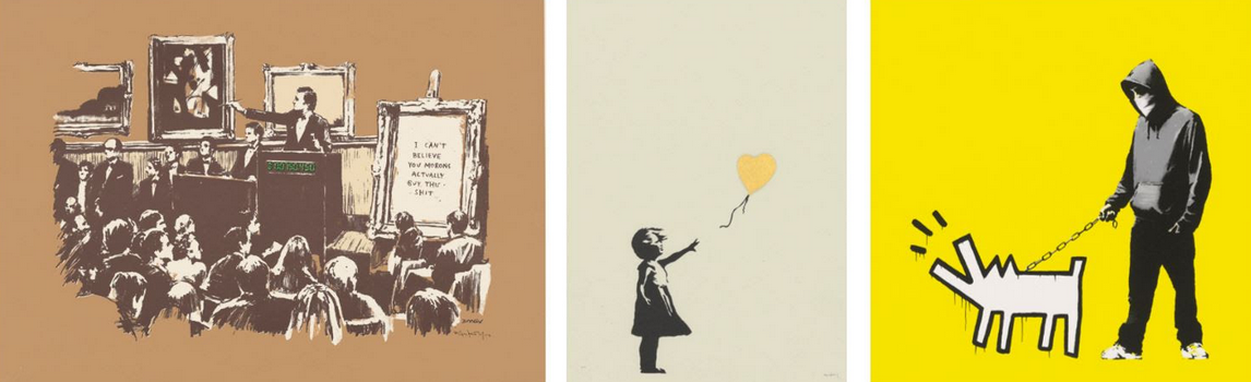 Banksy i la icònica nena amb globus vermell, a subhasta a Christie\'s