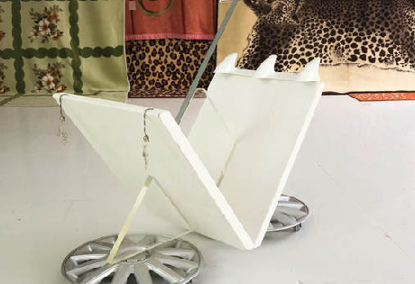 Sahatsa Jauregi, artista de la residència d\'estiu Eremuak, a Halfhouse