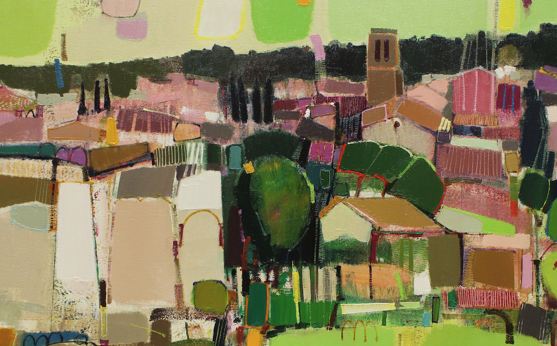 Plaja i Aznar guanyen el Concurs de pintura ràpida de Caldes