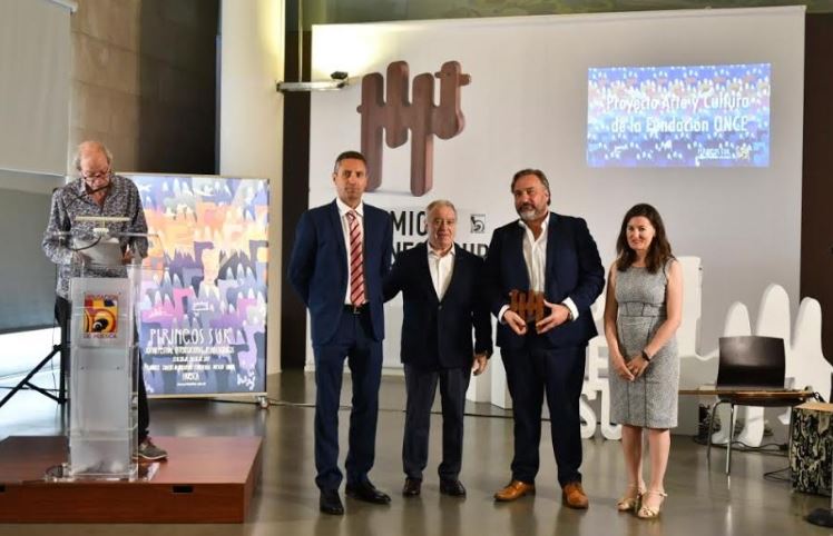 Fundació ONCE recull el premi Pirineus Sud pel projecte Art i Cultura