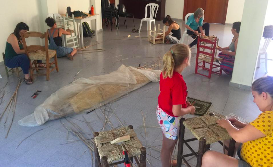 L’experiència dels tallers de sarga a Vimbodí