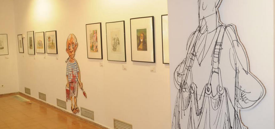 homenatge a l’humor gràfic de Gin i Mingote  al Centre Cultural Miramar