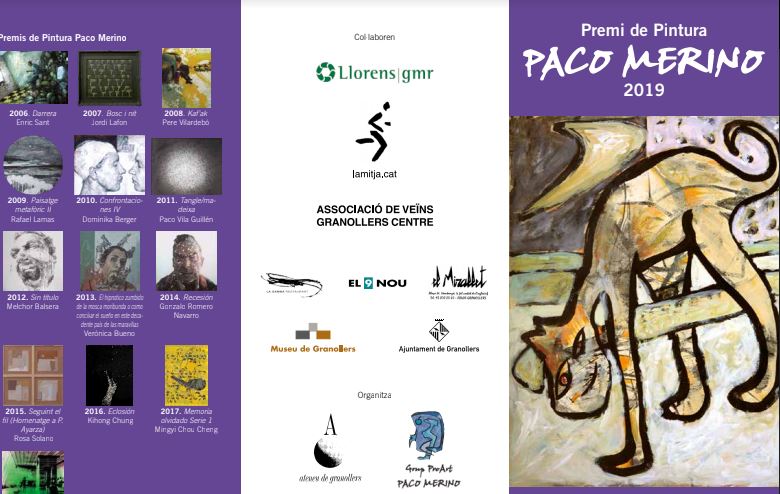 Premi de pintura Paco Merino 2019