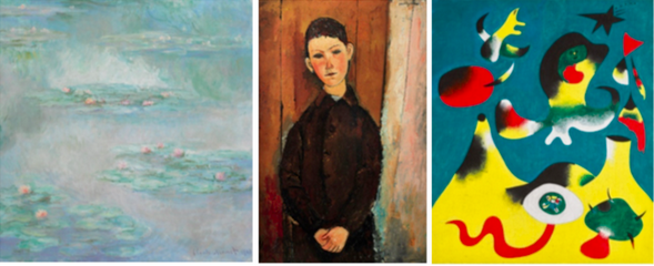 Monet, Modigliani i Miró, protagonistes de les subhastes de Sotheby \'s