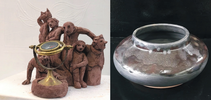 La Sala Portal del Pardo acull l’exposició dels alumnes de les Aules Artístiques