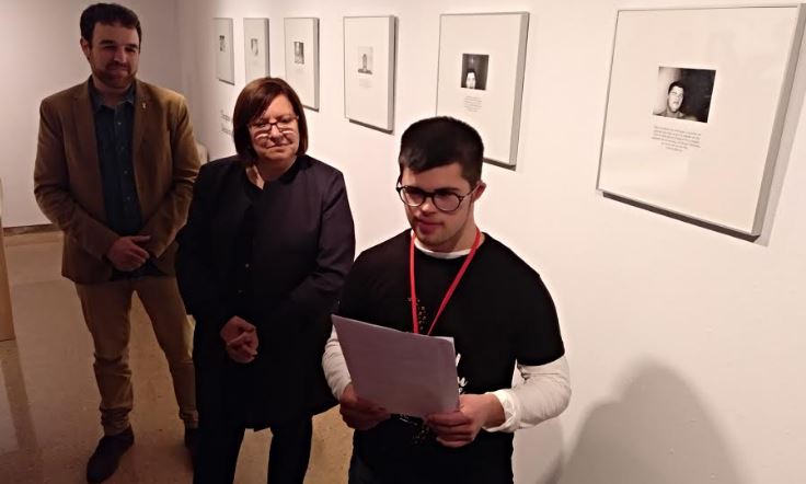 Quim Vilamajó reivindica els valors de la síndrome de Down a la Sala Marsà