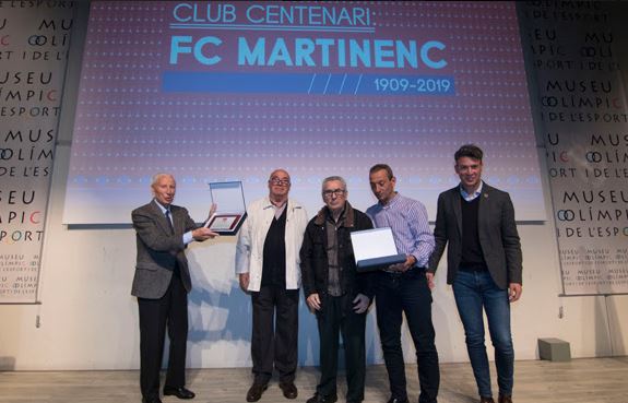 Exposició ‘Club Centenari: FC Martinenc’ al Museu Olímpic