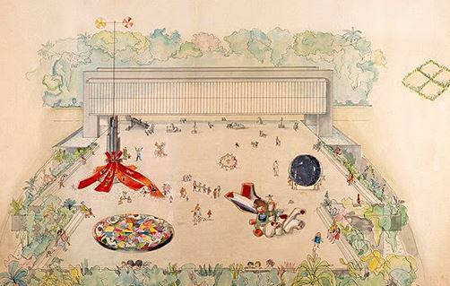 L\'hàbitat de Lina Bo Bardi al MASP Sao Paulo