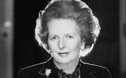 Christie\'s, venda en línia d\'articles relacionats amb el temps de Margaret Thatcher