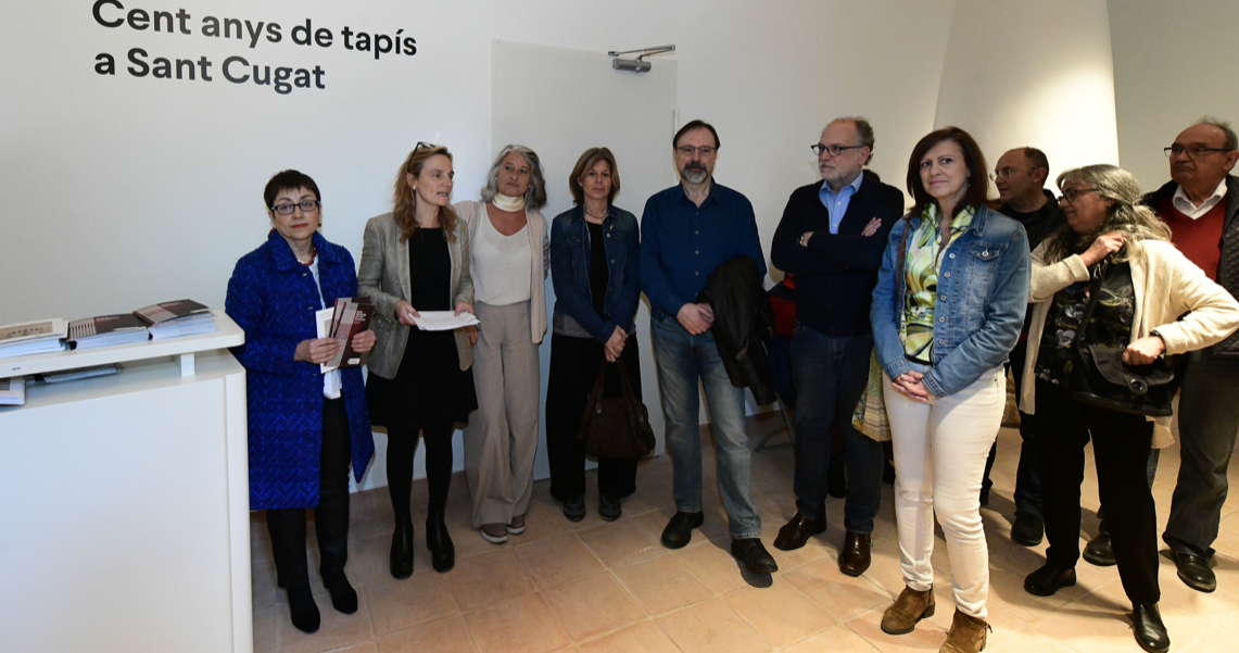 Inuguració del Centre d\'Art Tèxtil Contemporani Grau-Garriga a Cal Quitèria