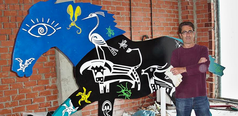 Exposició del cartellista Vicent Vidal amb motiu del 35 aniversari de l\'EASD