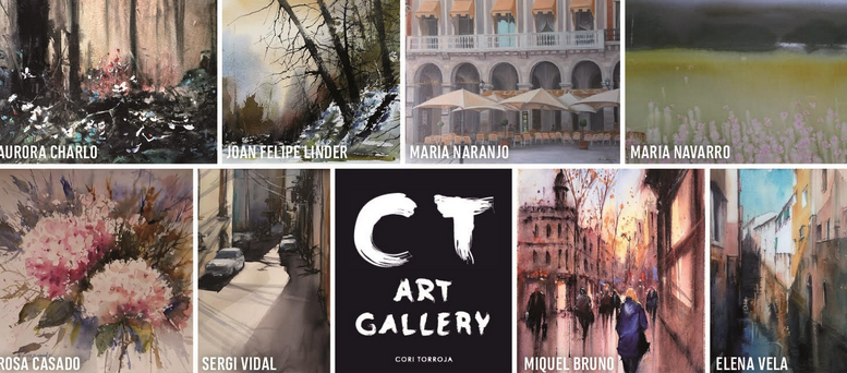 Ct Art Gallery presenta una nova exposició d\'aquarel·les