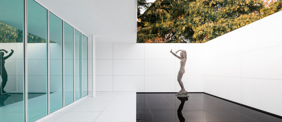 El catàleg de Mies Missing Materiality es presenta al Pavelló Mies van der Rohe