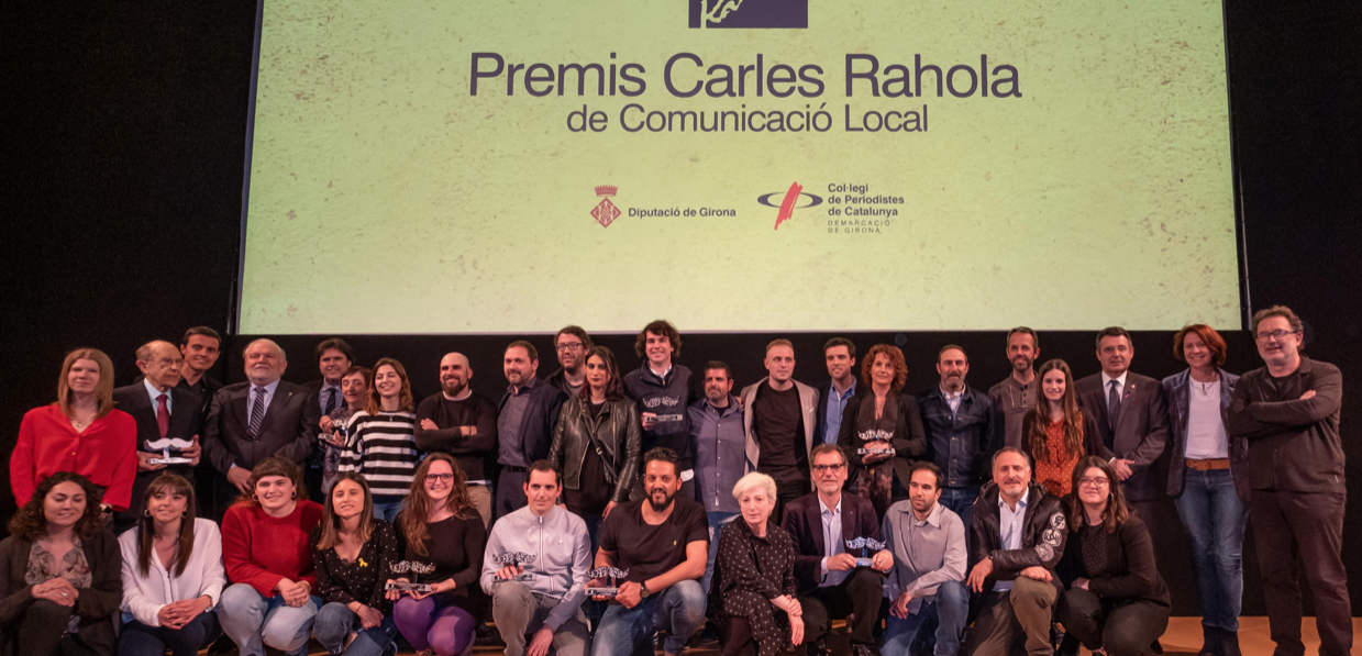 Lliurament dels X Premis Carles Rahola de Comunicació Local