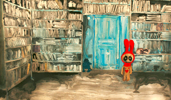 Pintures, collages i escultures d\'Evaristo Benítez, a la Galeria Contrast