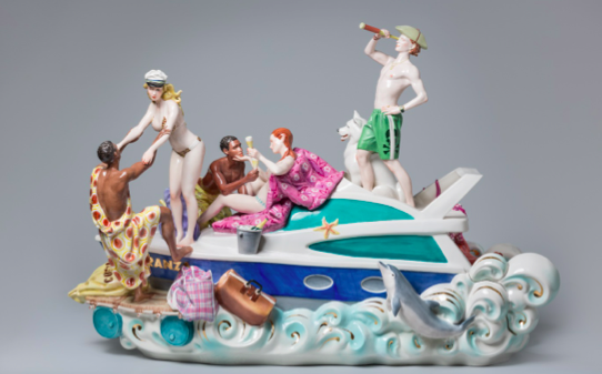 El col·lectiu rus AES + F arriba a galeria Senda