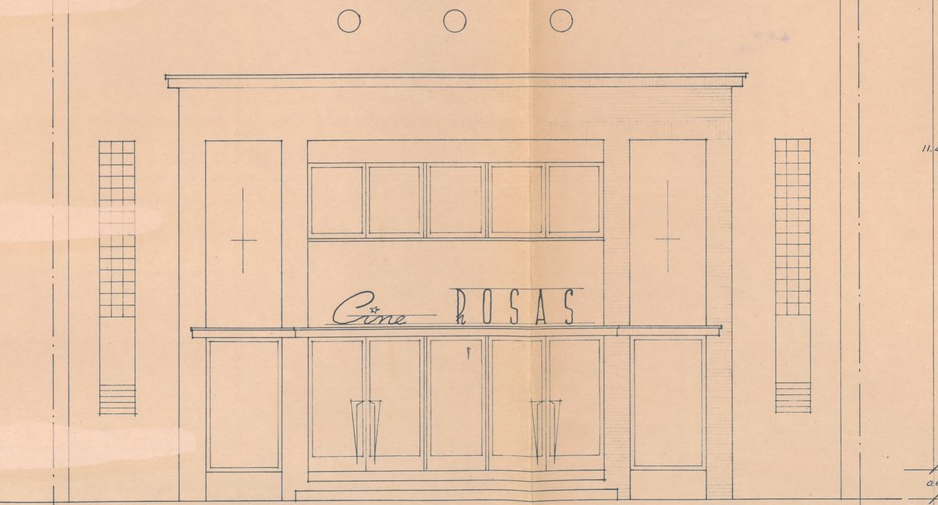 La transformació de la façana de l\'antiga societat La Flor de Maig, al Document del Mes de l’Arxiu de Roses
