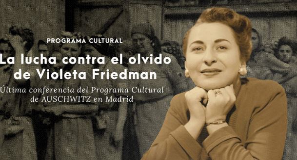 Conferència de Violeta Friedman sobre Auschwitz