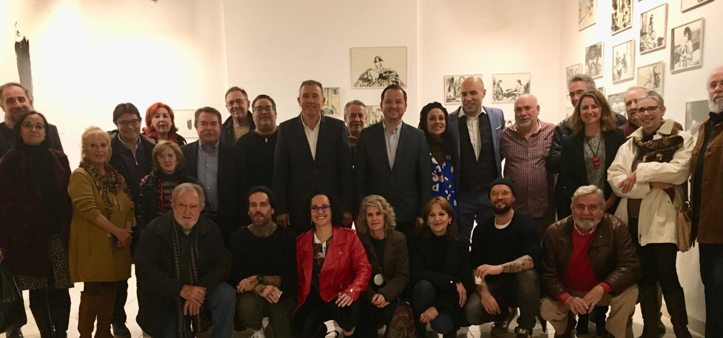 Brindis nadalenc dels artistes de Castelló