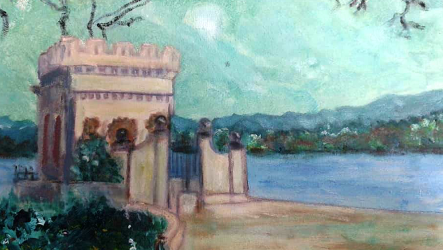 Enric Puigsegur i Paqui Juanola a les sales de Can Gascón