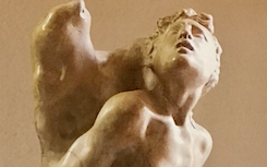 Una escultura renaixentista de Poblet, exposada al Museu de Belles Arts de Castelló