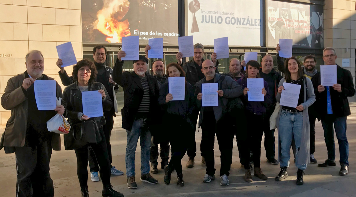 L\'AVVAC reclama a l\'IVAM el lliure accés de les associacions d\'artistes visuals