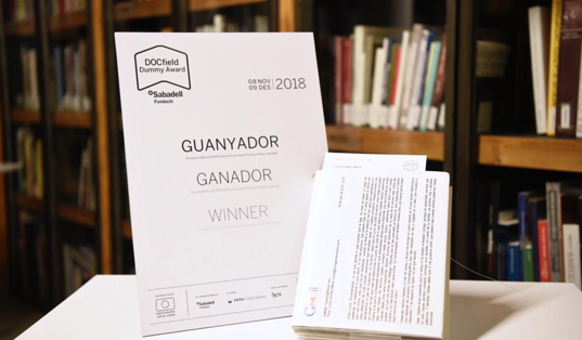Lucía Gómez, guanyadora del DOCfield Dummy Award