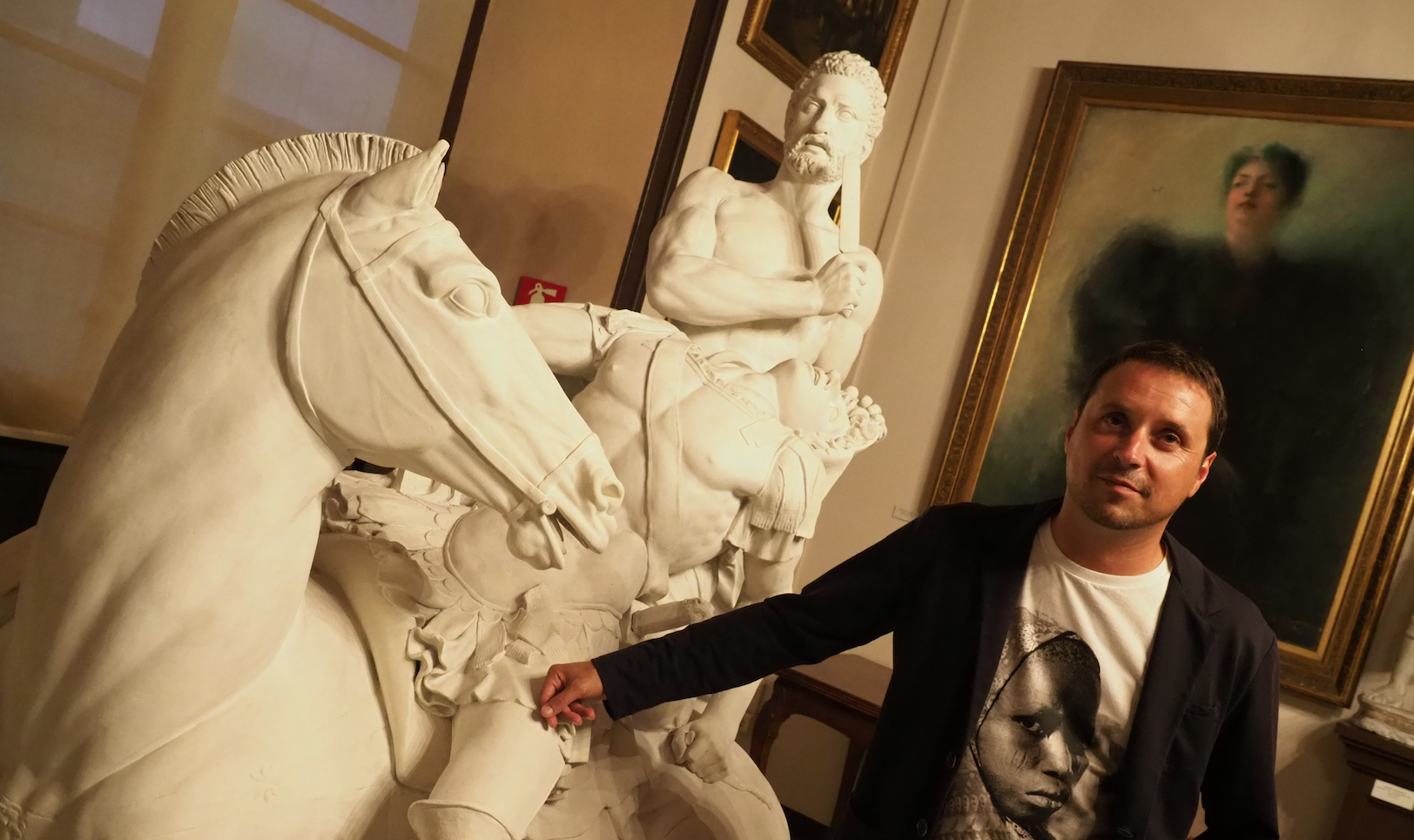 Conferència de Ricard Planas amb motiu de la Biennal d\'Art Contemporani Català