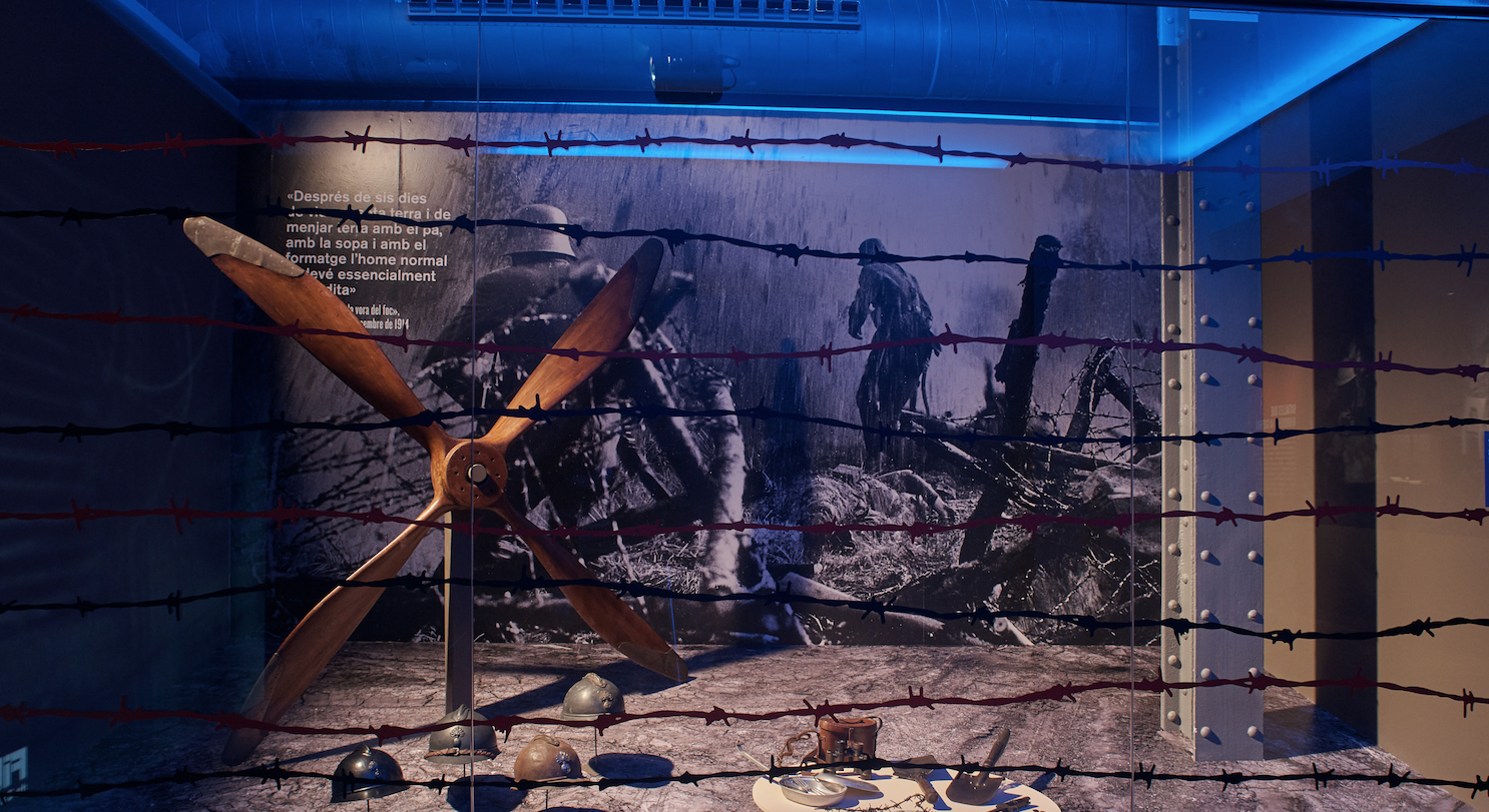 ”Flames a la frontera. Catalunya i la Gran Guerra” al Museu d’Història de Catalunya
