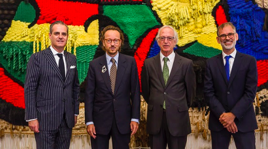 Majestic Hotel & Spa i la Fundació Joan Miró s\'uneixen per restaurar un gran tapís