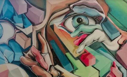 La pintura musical de Jorge Ortiz a La Marina