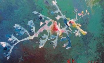 La pintura marina d\'Olga Bregón a la Sala Escena