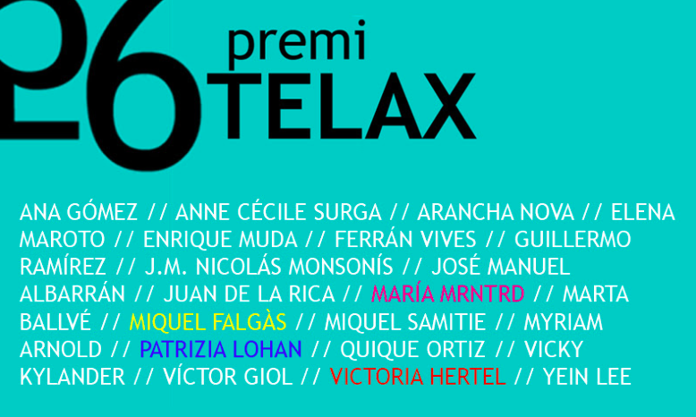 La Galeria Antoni Pinyol presenta el 26 Premi Telax