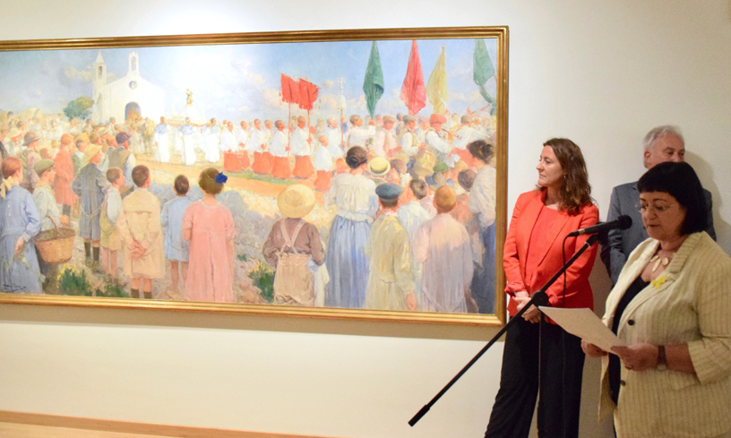 El Museu de Maricel incorpora un altre oli de Mas i Fondevila