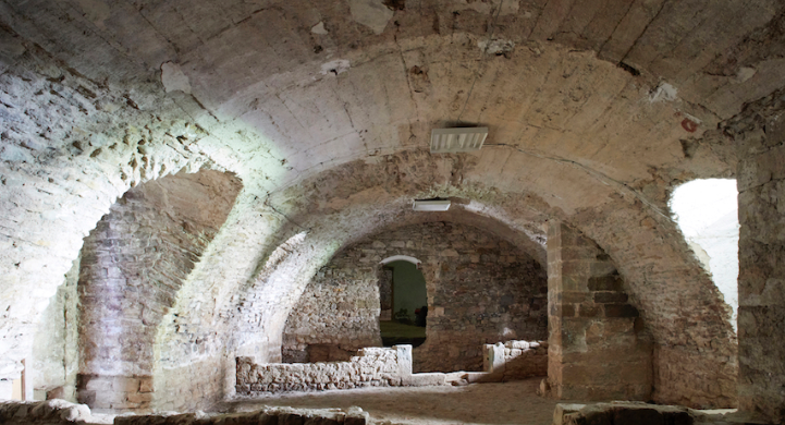 Descoberta arqueològica de la sala romànica de l’antiga Canonja de la Catedral de Sant Pere de Vic