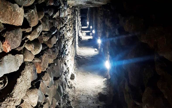 Inauguració del túnel Pou de Glaç-Ull de Basilisc