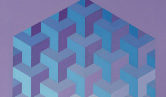 La Galeria Iturria exposa la pintura geomètrica de Monika Buch