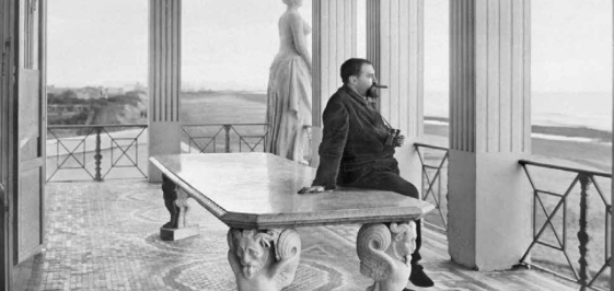 L\'escriptor Blasco Ibáñez i els seus amics al Museu de la Ciutat