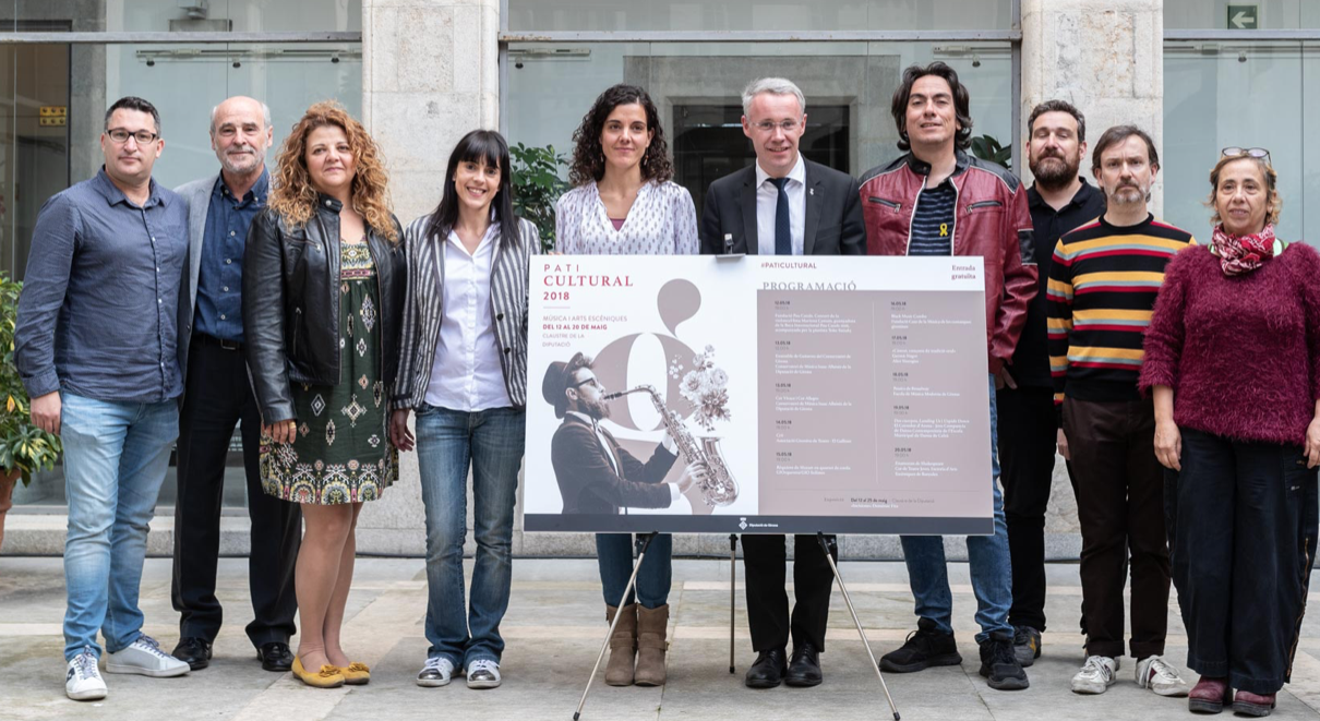 Presentació del Pati Cultural 2018, que arriba amb un cartell renovat